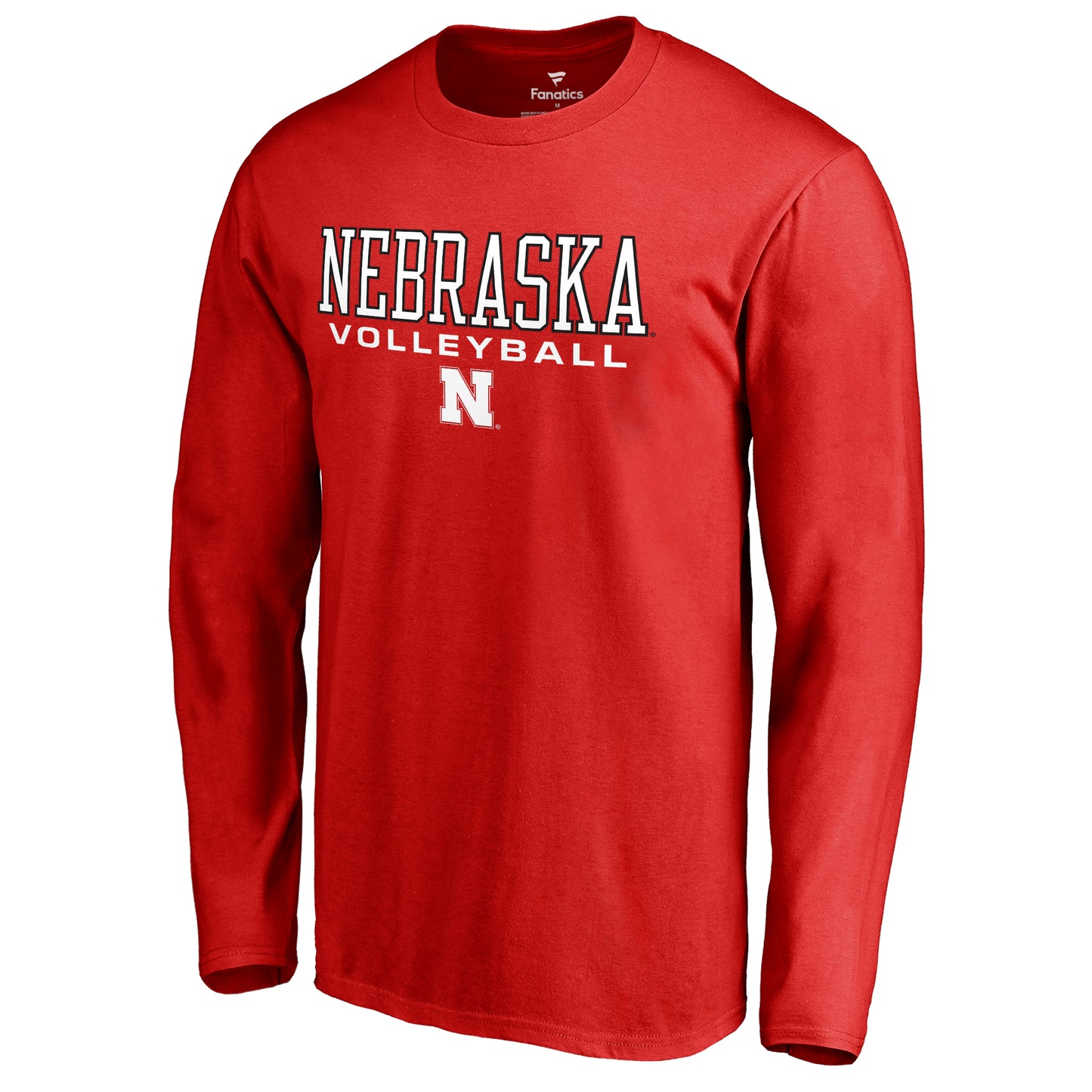 Men's Scarlet Nebraska Huskers True Sport Volleyball Long Sleeve T-Shirt