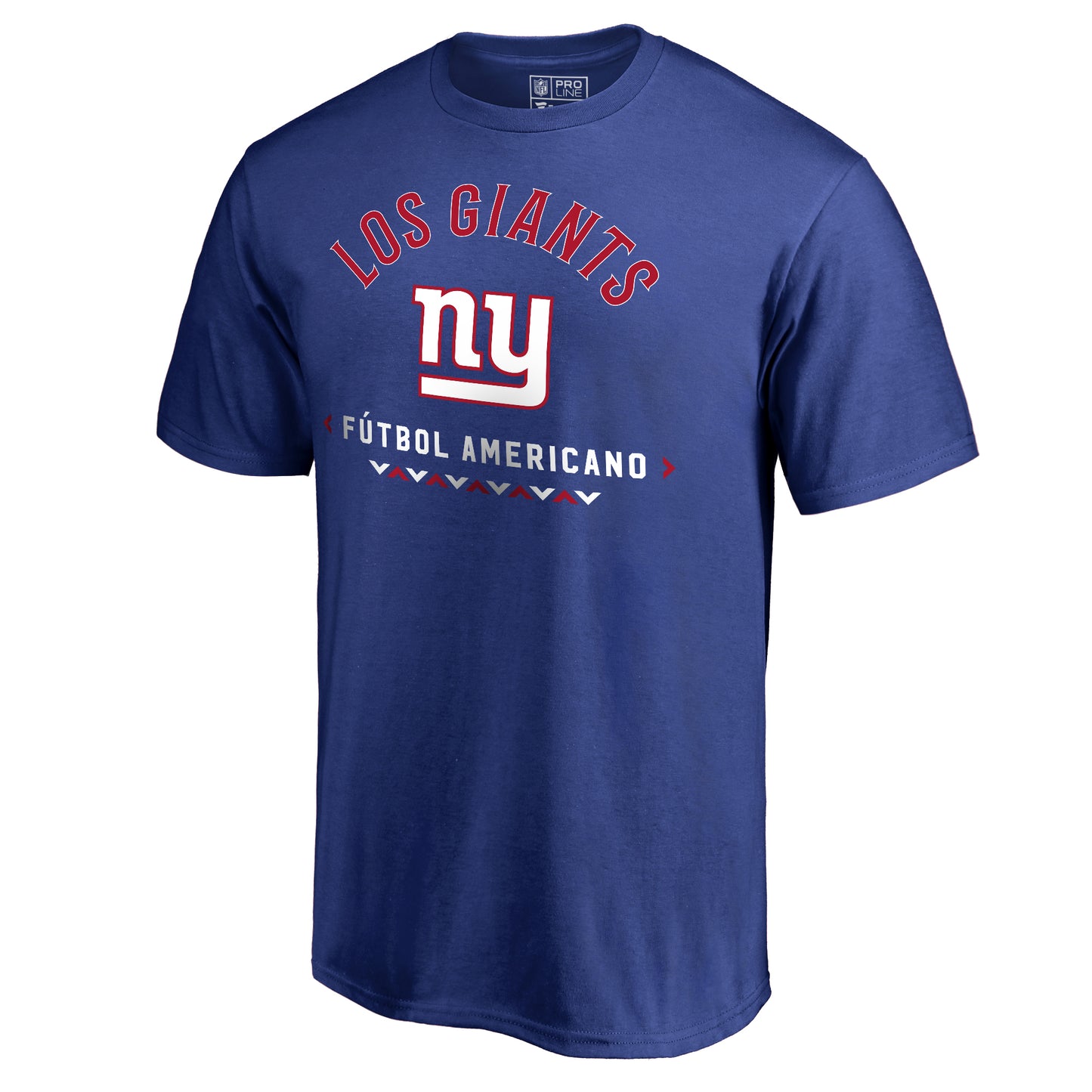 Men's NFL Pro Line Royal New York Giants Futbol Americano T-Shirt