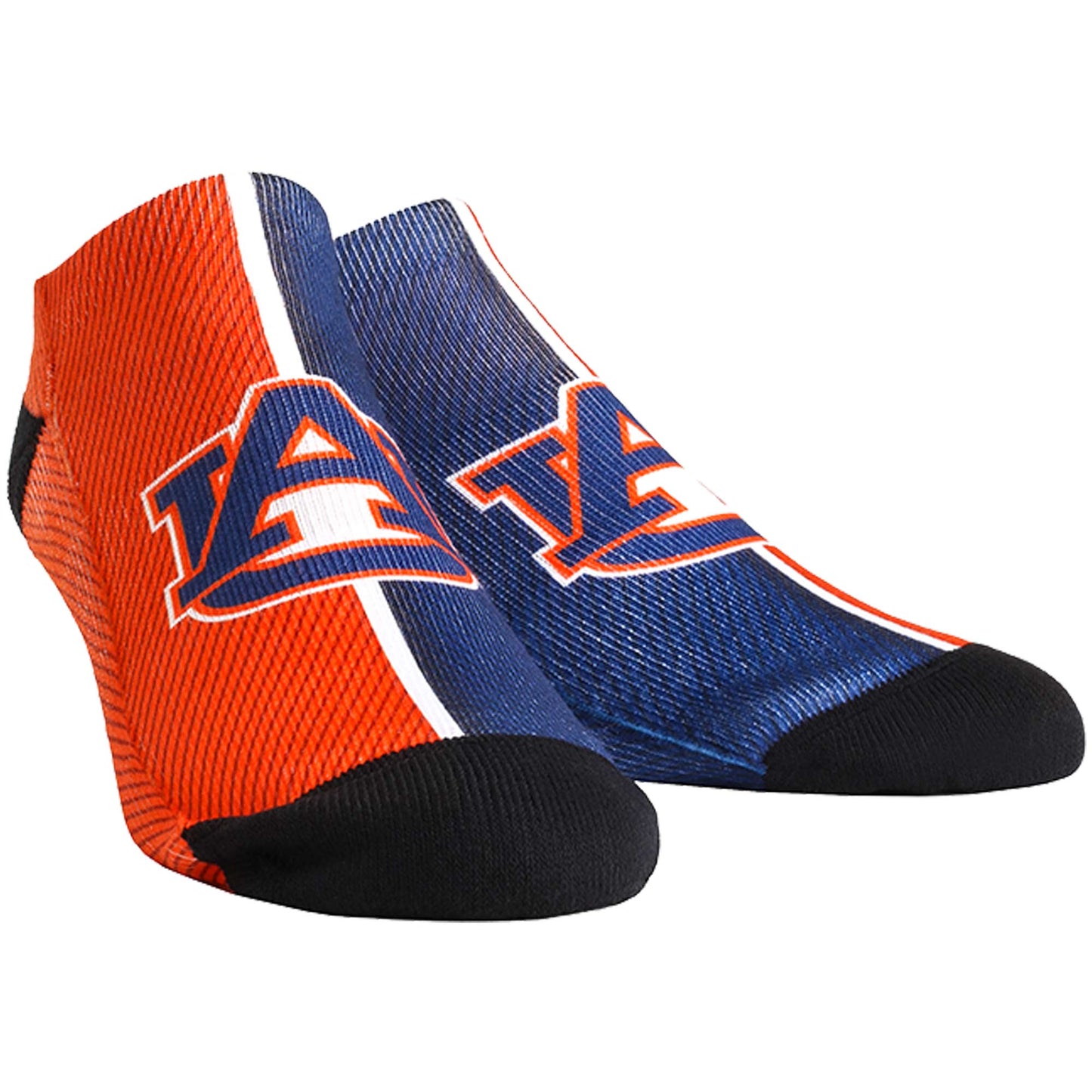 Women's Rock Em Socks Auburn Tigers Campus Stripe Ankle Socks