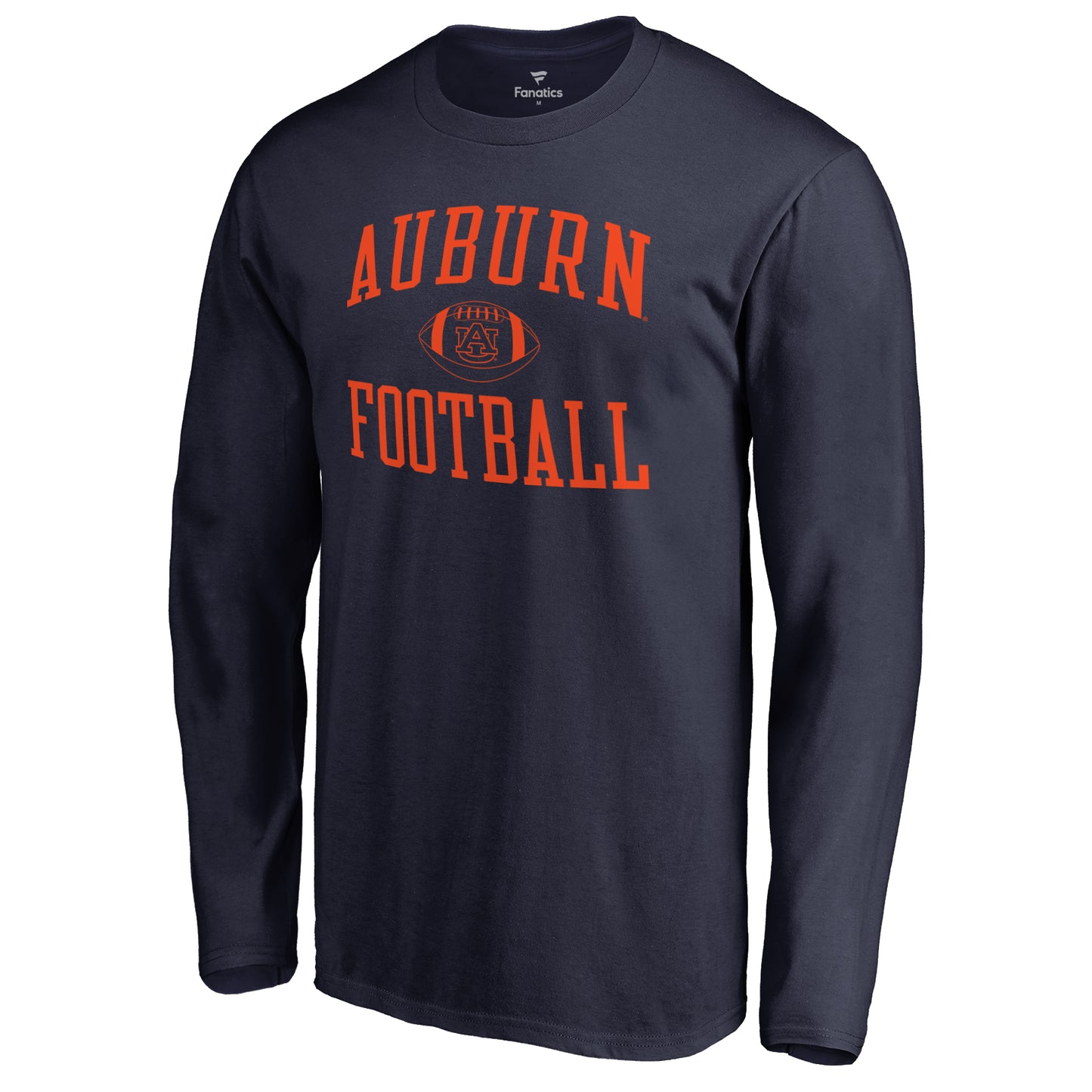 Men's Navy Auburn Tigers First Sprint Long Sleeve T-Shirt