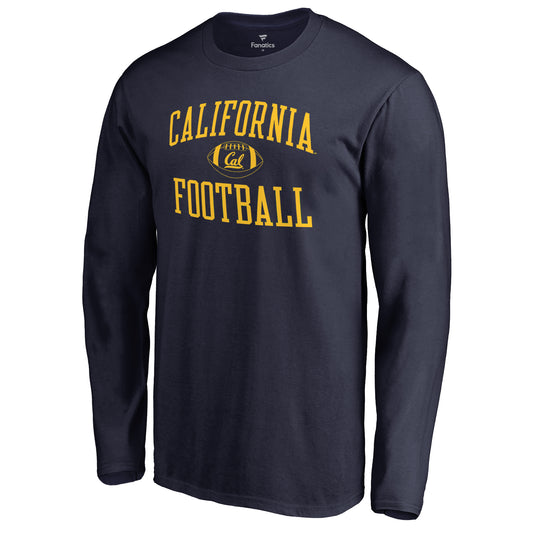 Men's Navy Cal Bears First Sprint Long Sleeve T-Shirt