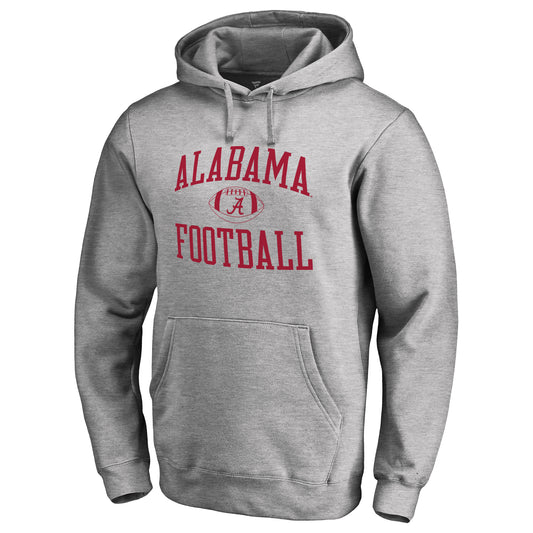 Men's Heather Gray Alabama Crimson Tide First Sprint Pullover Hoodie