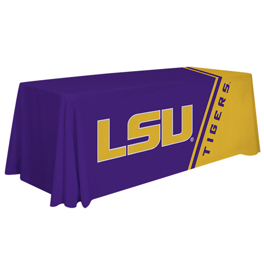 LSU Tigers 6' Slant Logo Table Throw