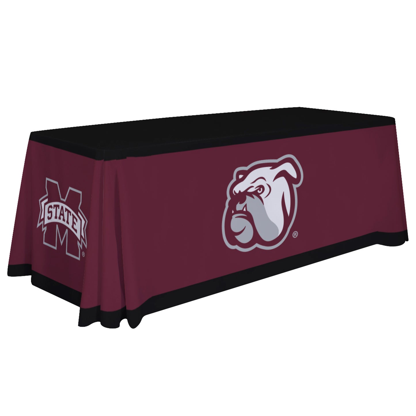 Mississippi State Bulldogs 6' Bulldog Table Throw