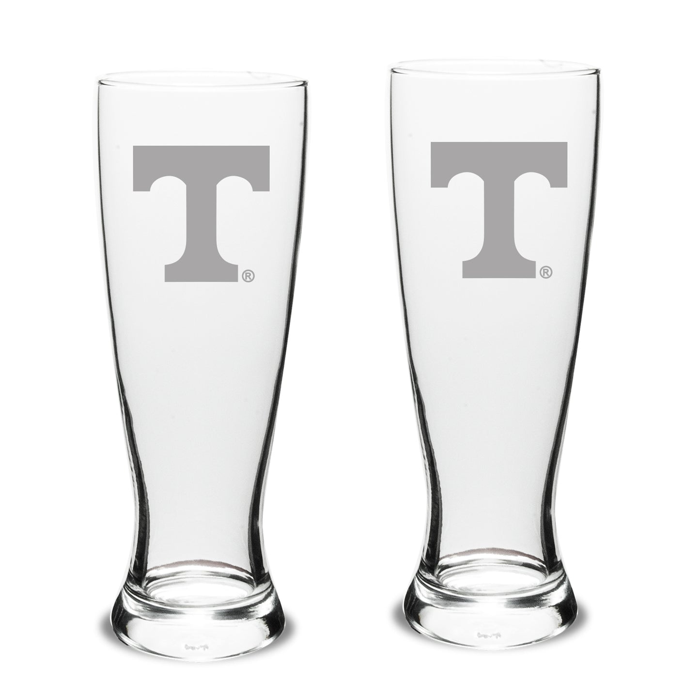 Tennessee Volunteers Set of 2 Stylish University Pilsner Glasses
