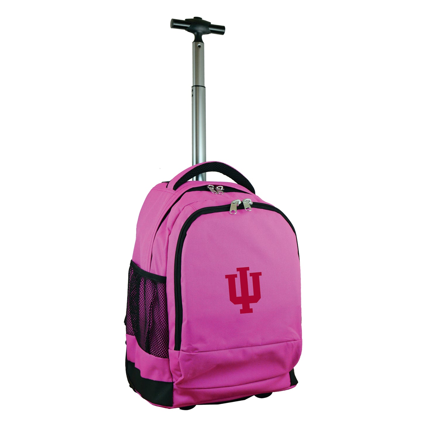 MOJO Pink Indiana Hoosiers 19'' Premium Wheeled Backpack