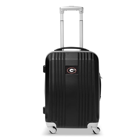 MOJO Black Georgia Bulldogs 21" Hardcase Two-Tone Spinner Carry-On