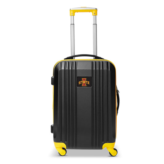 MOJO Yellow Iowa State Cyclones 21" Hardcase Two-Tone Spinner Carry-On