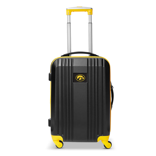 MOJO Yellow Iowa Hawkeyes 21" Hardcase Two-Tone Spinner Carry-On