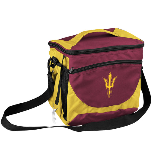 Arizona State Sun Devils Logo 24-Can Cooler