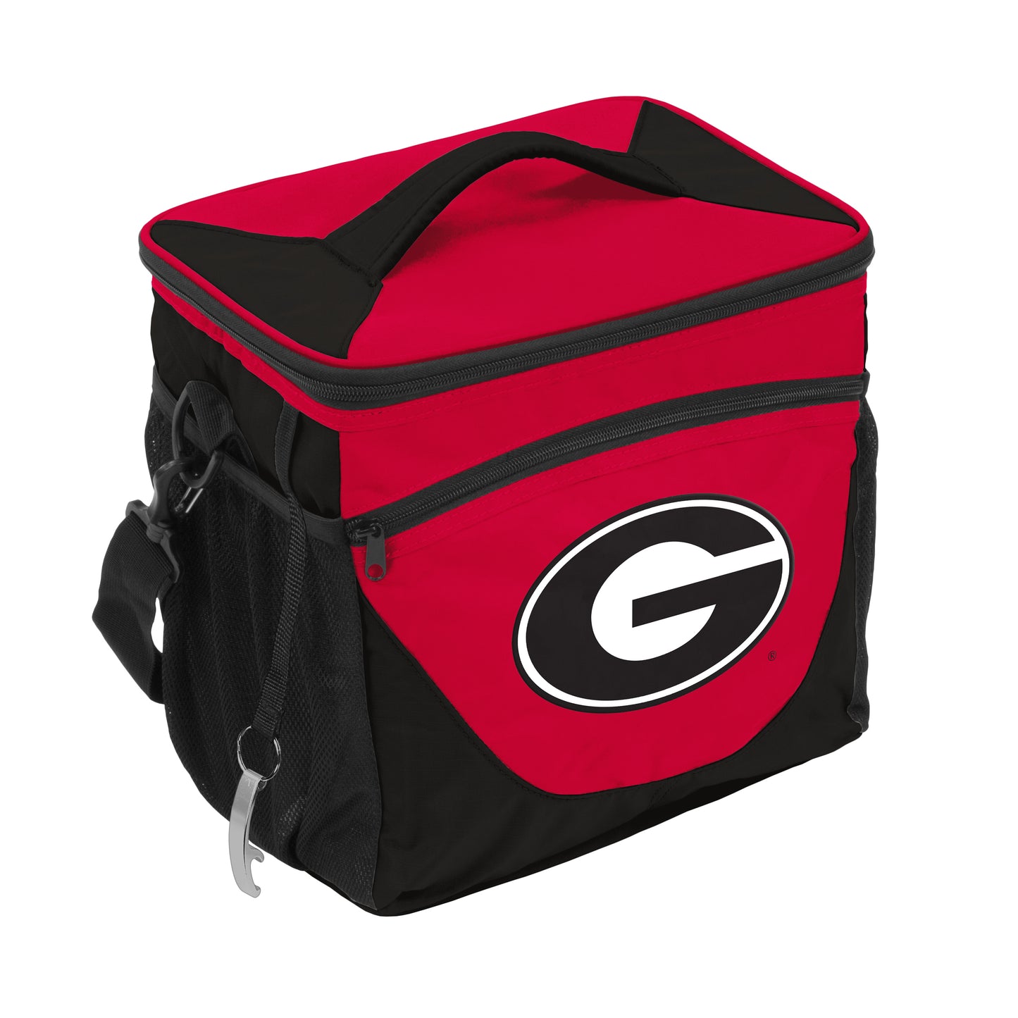 Georgia Bulldogs Logo 24-Can Cooler