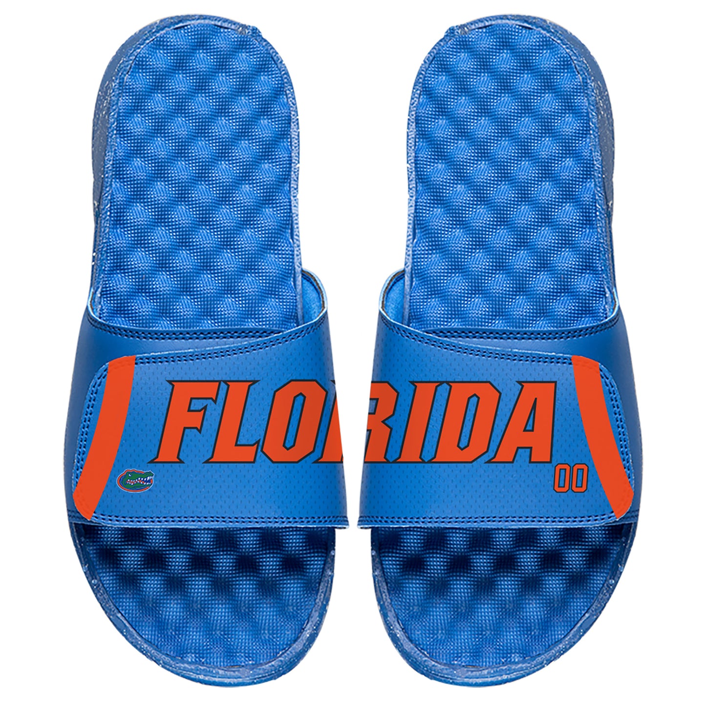 Youth ISlide Royal Florida Gators Jersey Split Slide Sandals