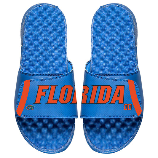 Youth ISlide Royal Florida Gators Jersey Split Slide Sandals