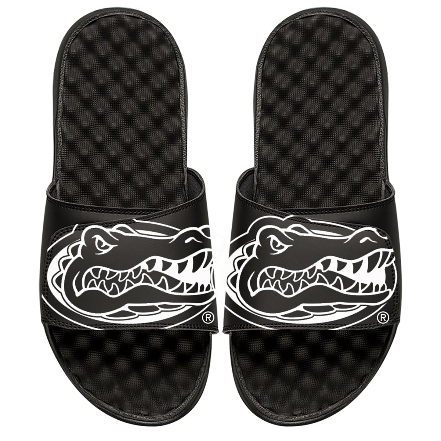 Youth ISlide Black Florida Gators B&W Slide Sandals