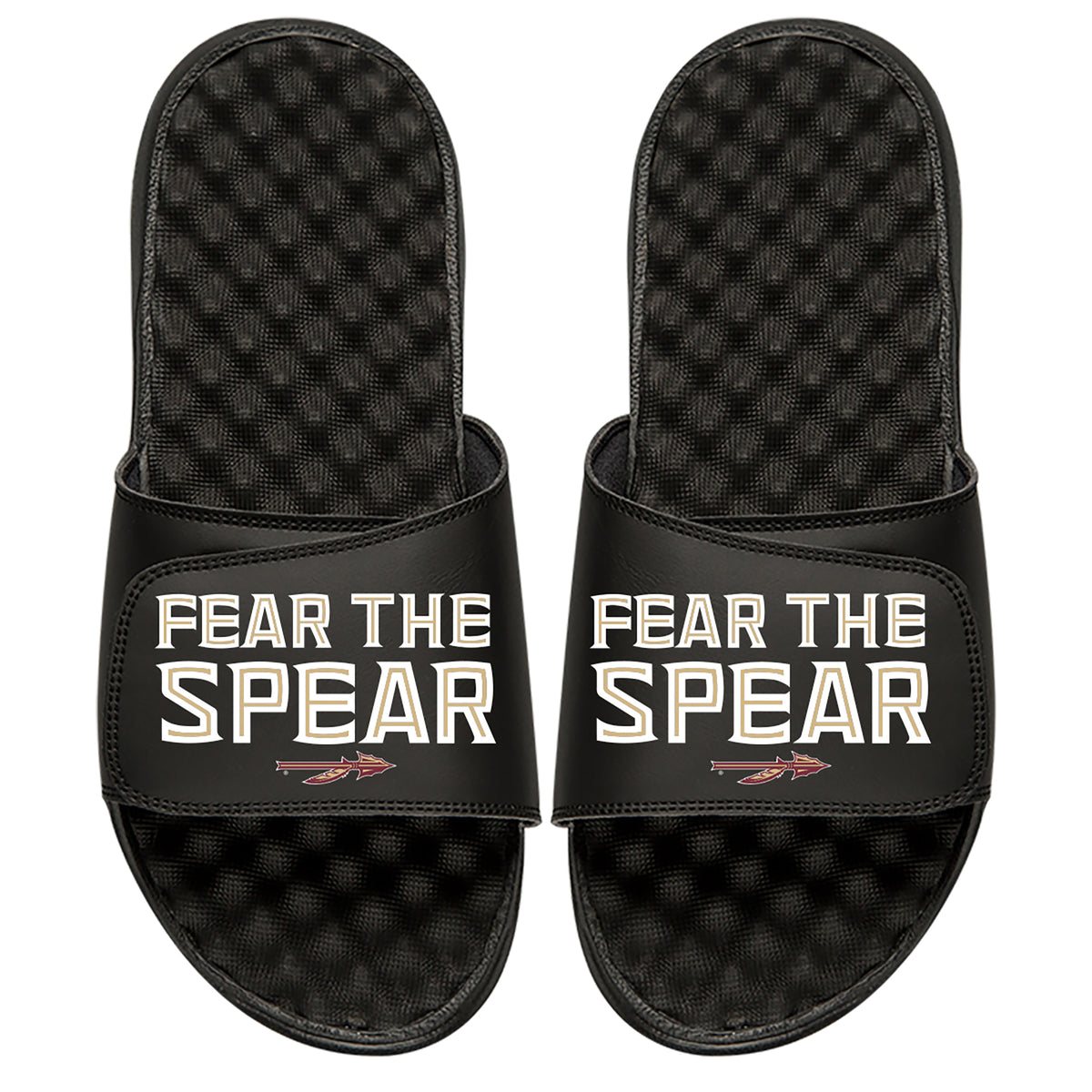 Youth ISlide Black Florida State Seminoles Fear The Spear Slide Sandals