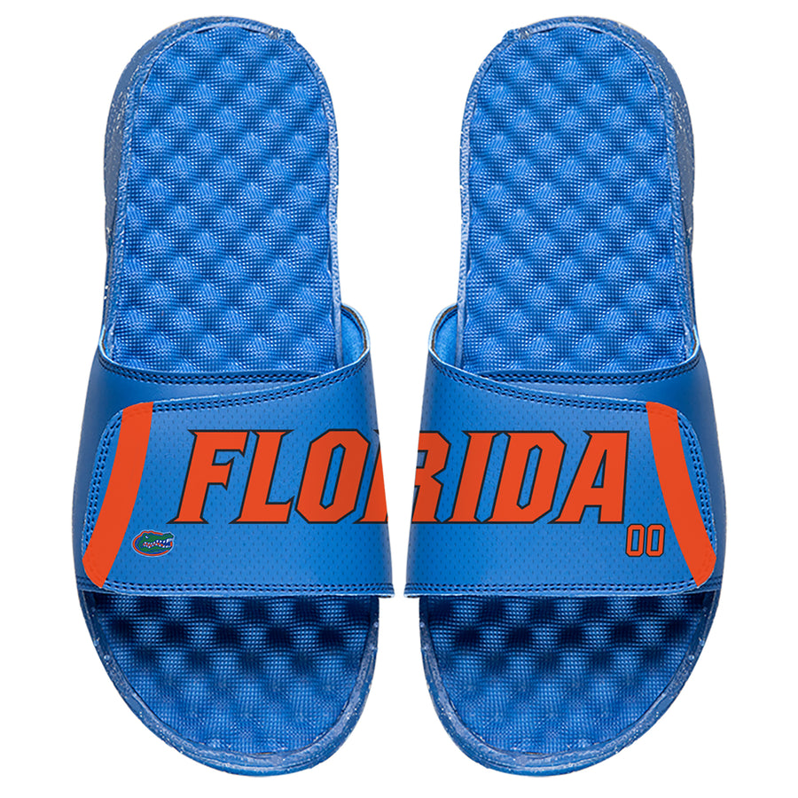 Men's ISlide Royal Florida Gators Jersey Split Slide Sandals