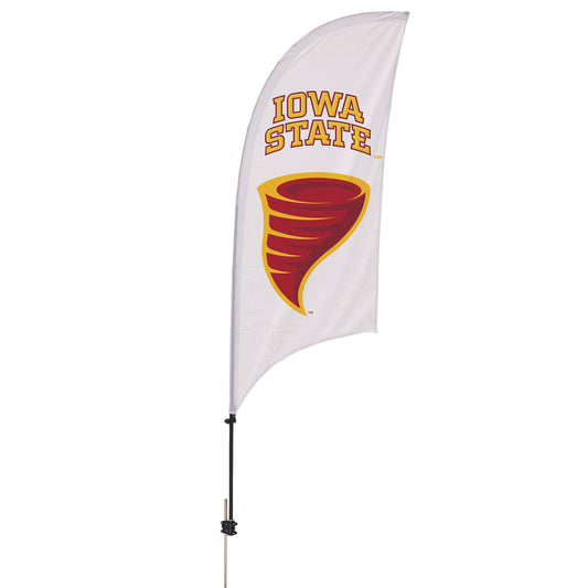 Iowa State Cyclones 7.5' Swirl Razor Feather Stake Flag