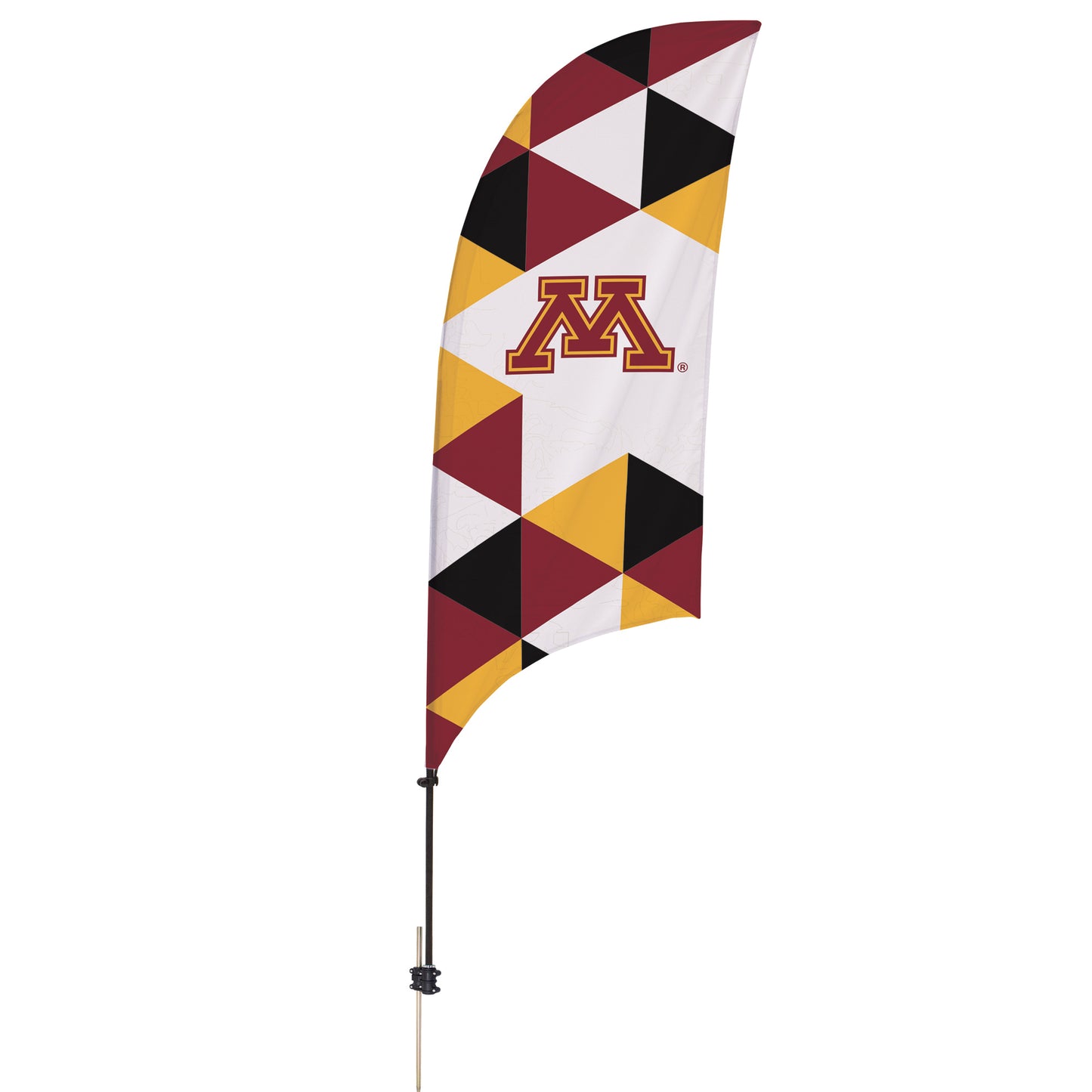 Minnesota Golden Gophers 7.5' Pattern Razor Feather Stake Flag