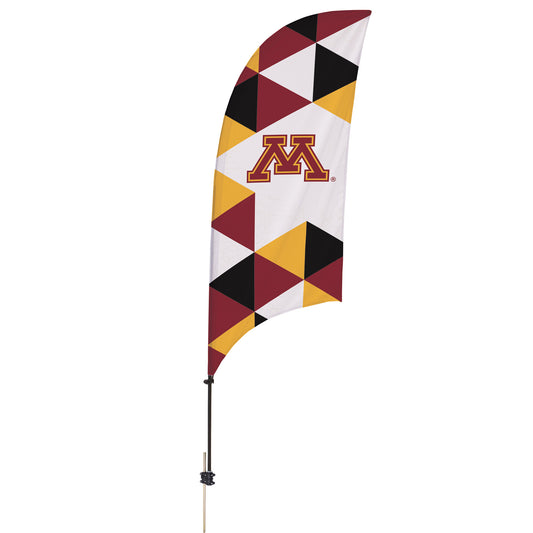 Minnesota Golden Gophers 7.5' Pattern Razor Feather Stake Flag