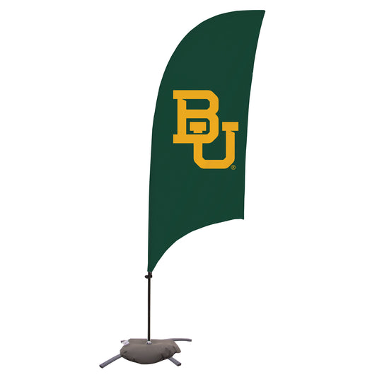 Baylor Bears 7.5' Razor Feather Stake Flag with Base