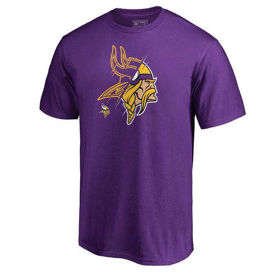 Men's NFL Pro Line Purple Minnesota Vikings X-Ray T-Shirt