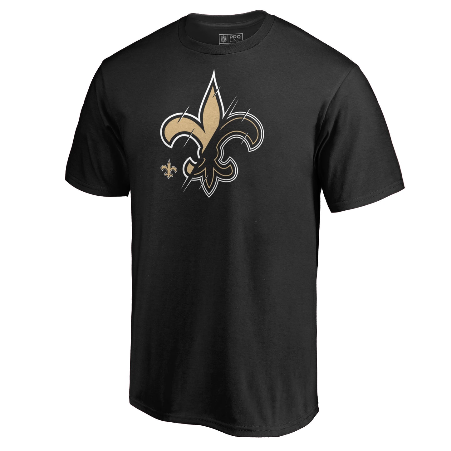 Men's NFL Pro Line Black New Orleans Saints X-Ray T-Shirt