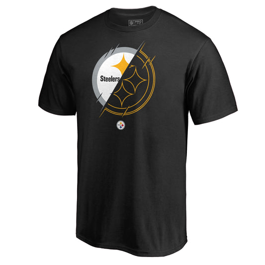 Men's NFL Pro Line Black Pittsburgh Steelers X-Ray T-Shirt