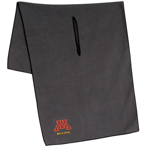 Minnesota Golden Gophers 19" x 41" Gray Microfiber Towel