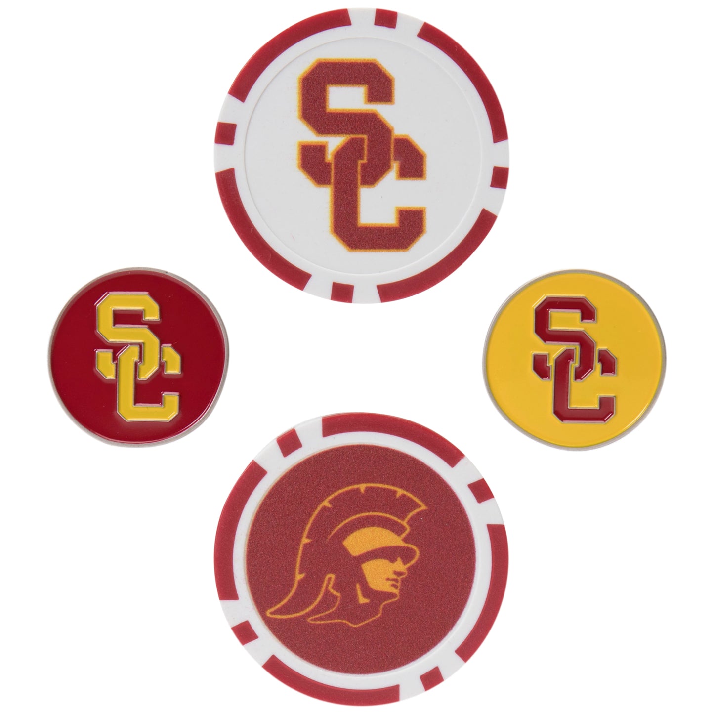 USC Trojans Ball Marker Set