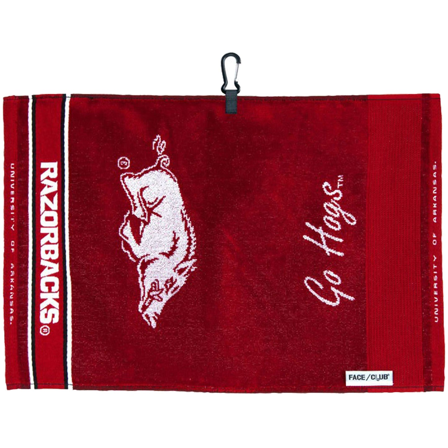 Arkansas Razorbacks 16" x 24" Face/Club Jacquard Towel