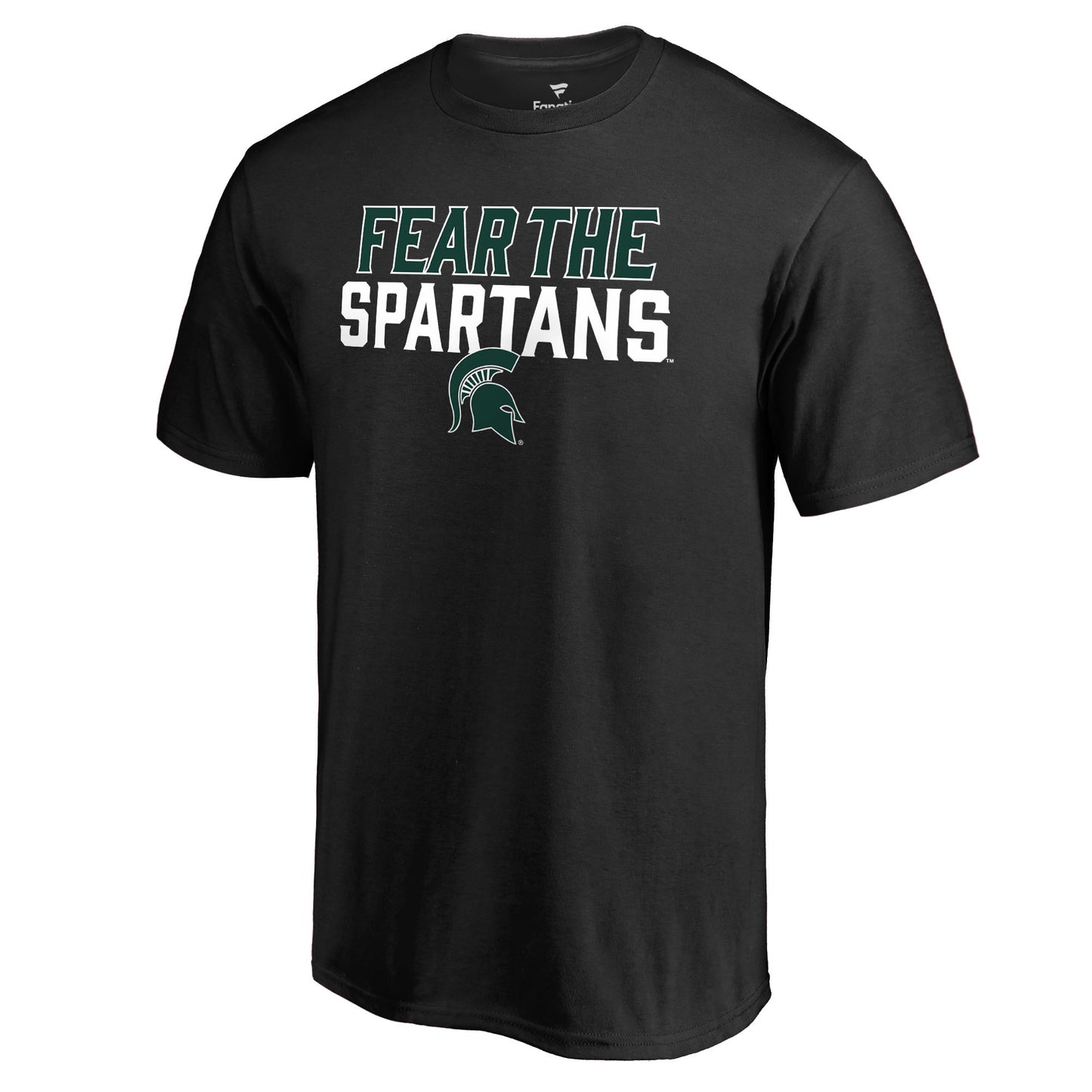 Men's Black Michigan State Spartans Hometown Collection Fear The Spartans T-Shirt