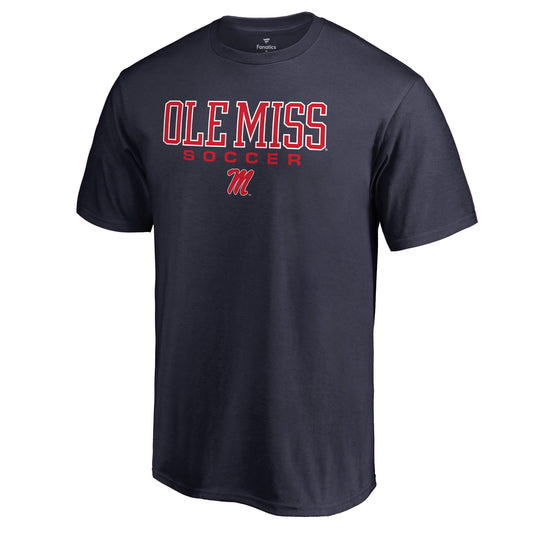 Men's Navy Ole Miss Rebels True Sport Soccer T-Shirt