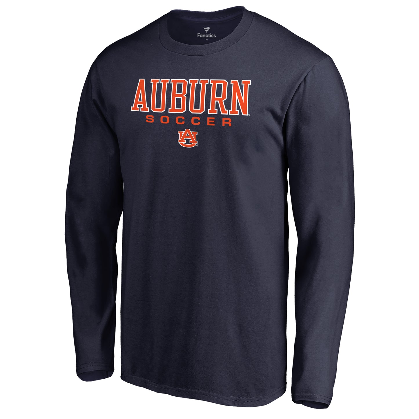 Men's Navy Auburn Tigers True Sport Soccer Long Sleeve T-Shirt