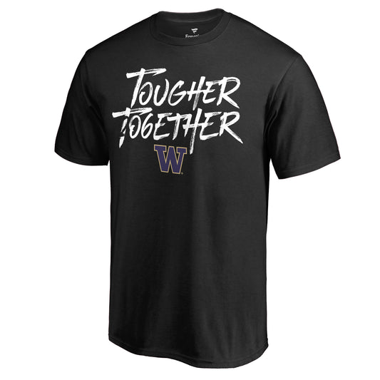 Men's Black Washington Huskies Tougher Together T-Shirt