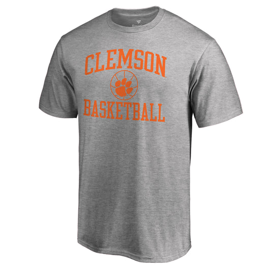 Men's Heathered Gray Clemson Tigers In Bounds T-Shirt