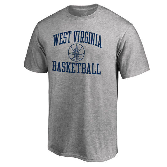 Men's Heathered Gray West Virginia Mountaineers In Bounds T-Shirt