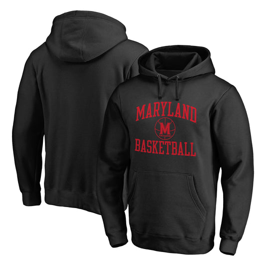 Men's Black Maryland Terrapins In Bounds Pullover Hoodie