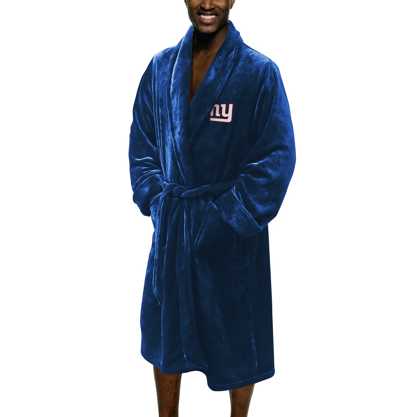 Men's The Northwest Company Royal New York Giants Silk Touch Robe