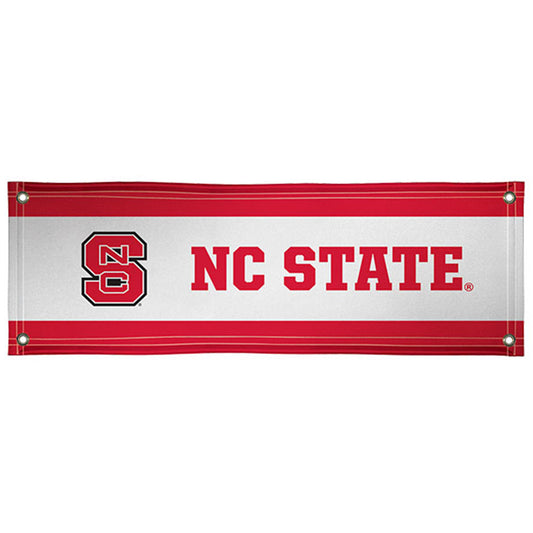 NC State Wolfpack 2' x 6' Vinyl Alternate Logo Banner
