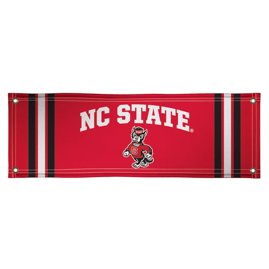 NC State Wolfpack 2' x 6' Vinyl Team Banner
