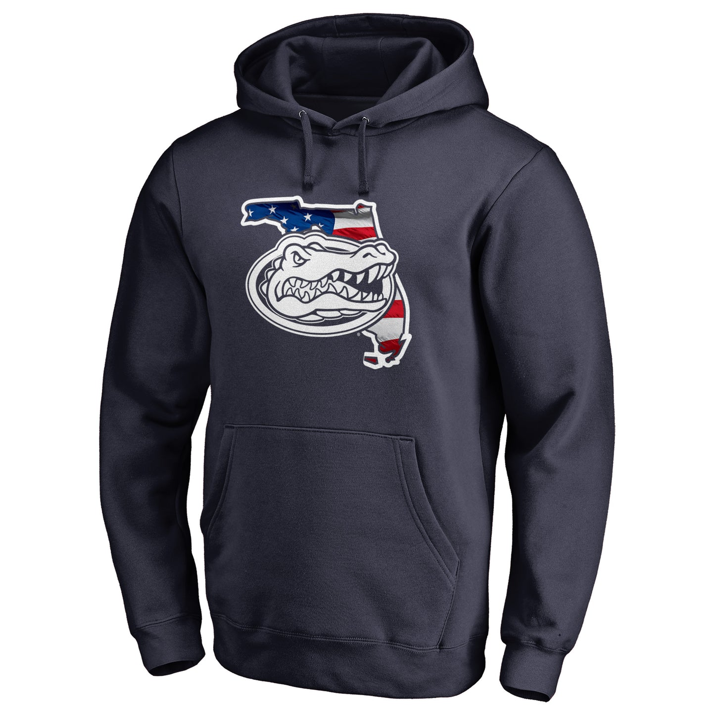 Men's Fanatics Navy Florida Gators Banner State Pullover Hoodie