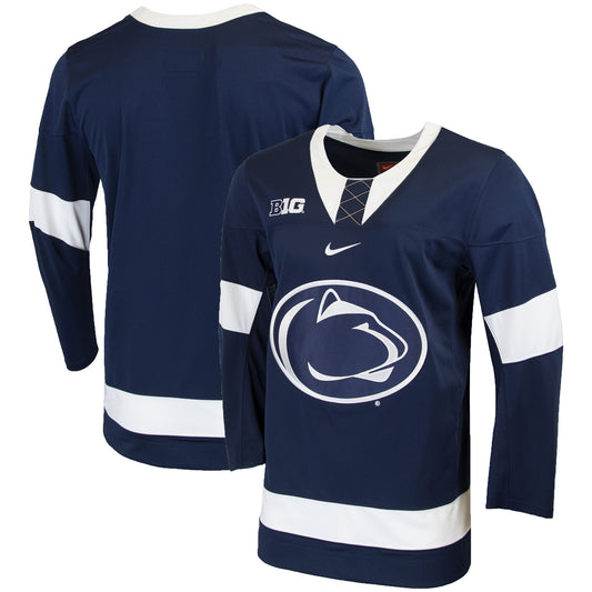 Men's Nike Navy Penn State Nittany Lions Replica College Hockey Jersey