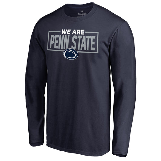 Men's Navy Penn State Nittany Lions We Are Icon Long Sleeve T-Shirt