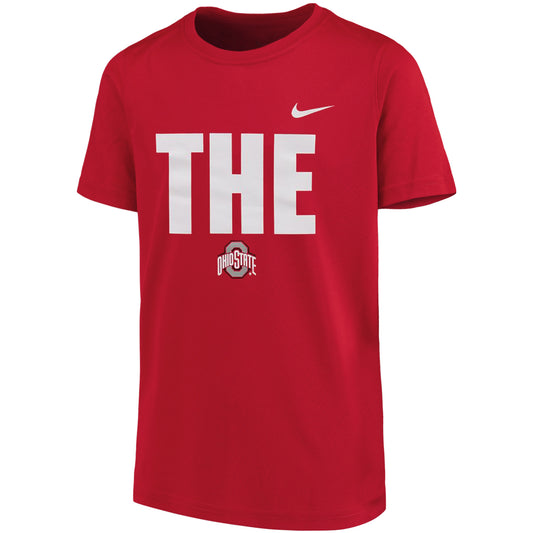 Youth Nike Scarlet Ohio State Buckeyes Local T-Shirt