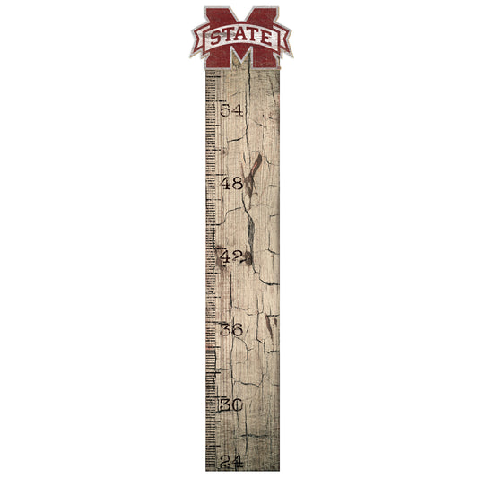 Mississippi State Bulldogs 6" x 36" Growth Chart Sign