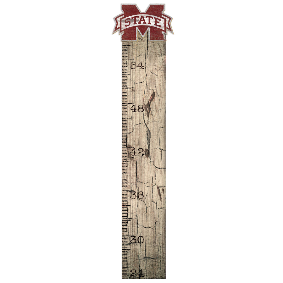 Mississippi State Bulldogs 6" x 36" Growth Chart Sign