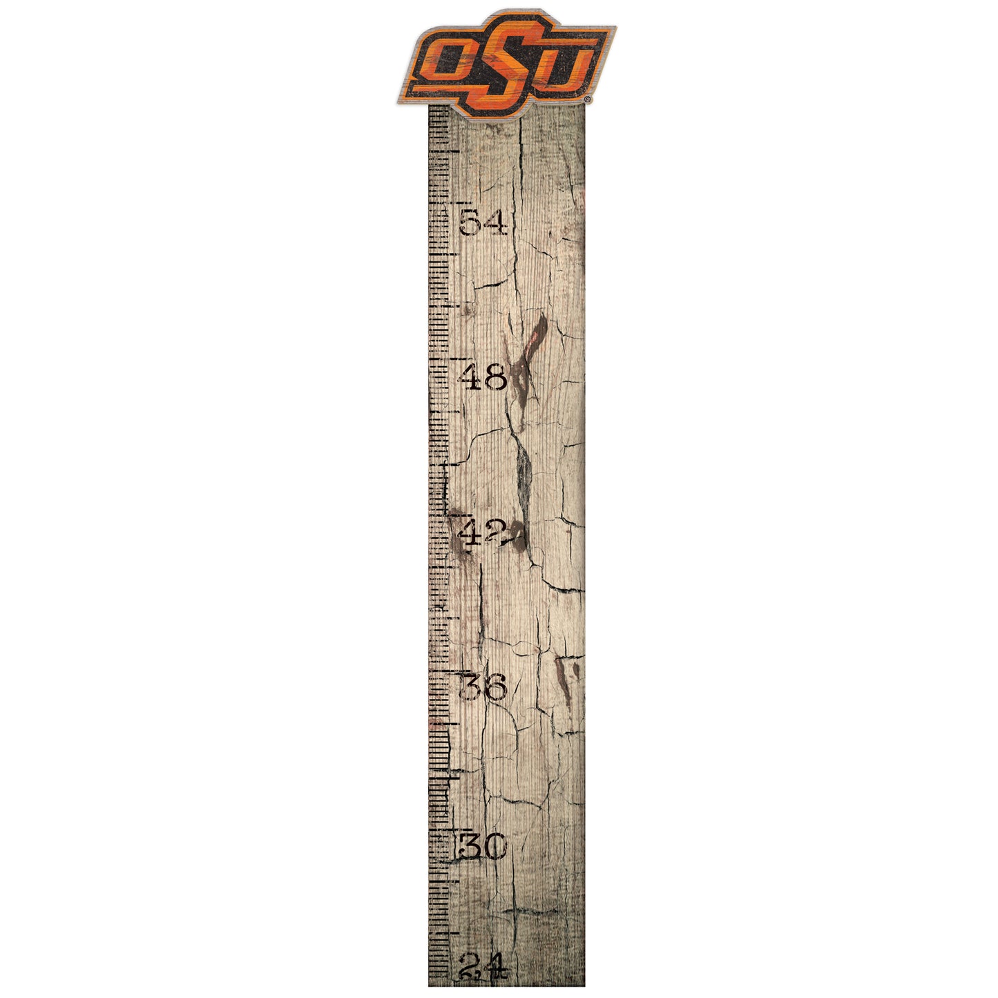 Oklahoma State Cowboys 6" x 36" Growth Chart Sign