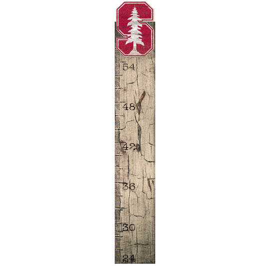 Stanford Cardinal 6" x 36" Growth Chart Sign