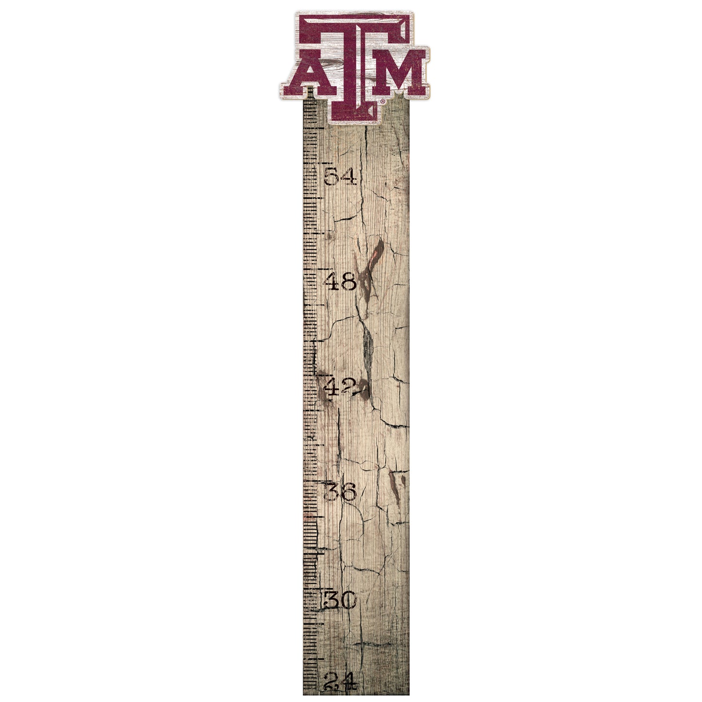 Texas A&M Aggies 6" x 36" Growth Chart Sign