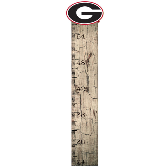 Georgia Bulldogs 6" x 36" Growth Chart Sign